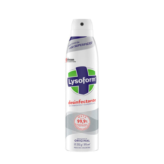 DESINFECTANTE LYSOFORM ULTRALIVIANO ORIGINAL 315CC