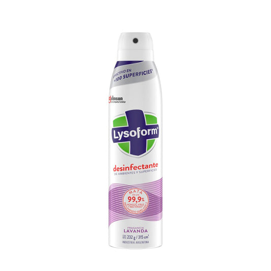 DESINFECTANTE LYSOFORM ULTRALIVIANO LAVANDA 315CC