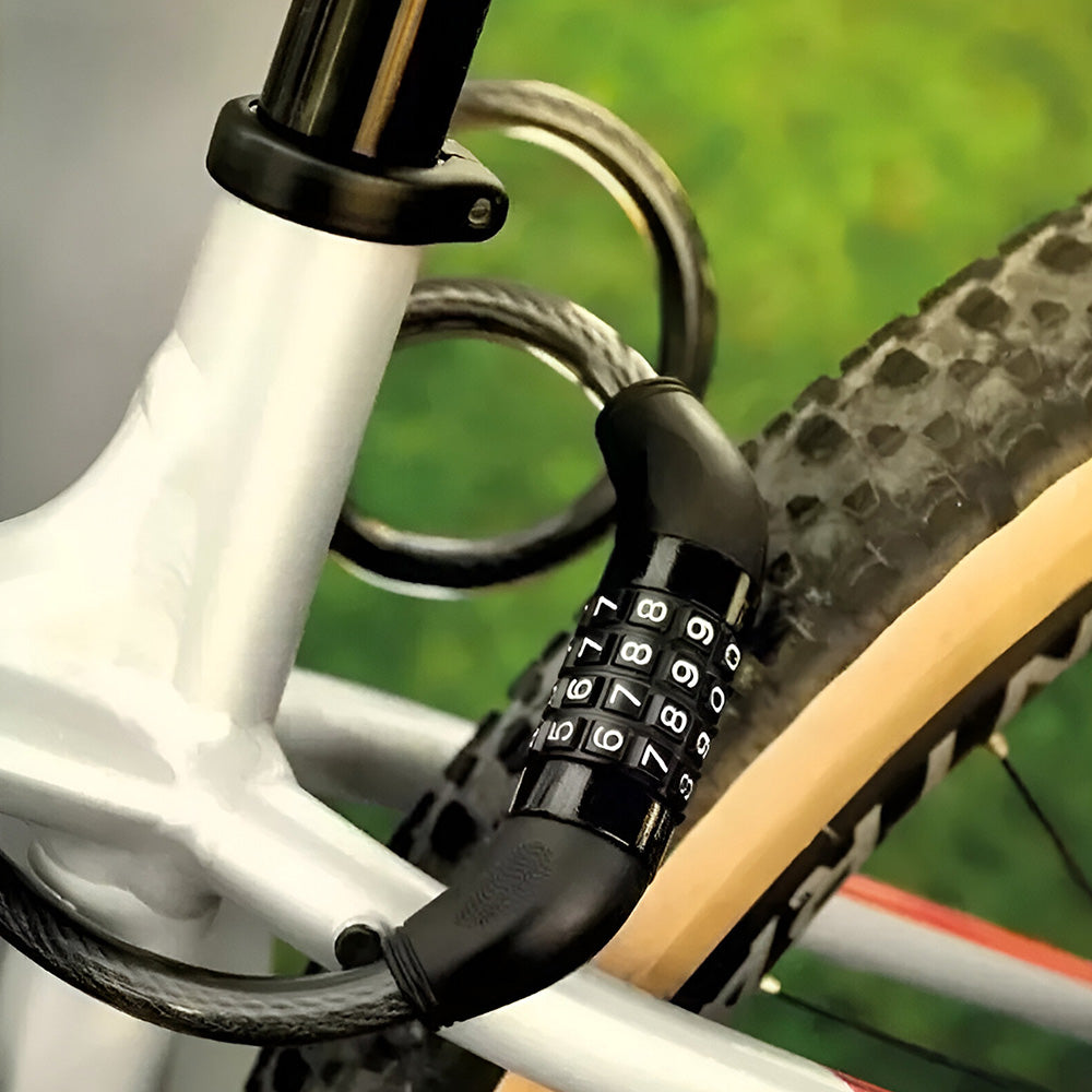 CANDADO PARA BICI MOTO 1M CON COMBINACION LH-1919