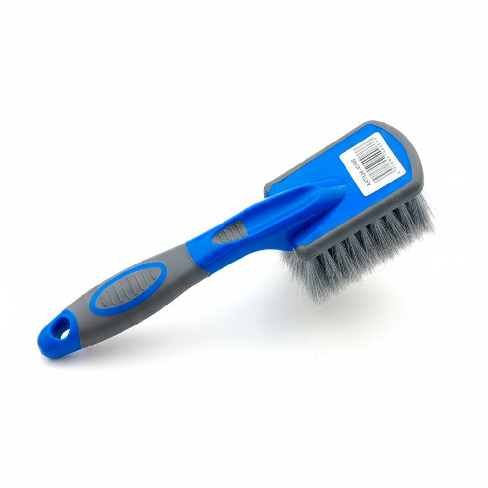 CEPILLO MNAGO PLASTICO GRIS/AZUL LH-4568