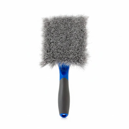 CEPILLO MNAGO PLASTICO GRIS/AZUL LH-4568