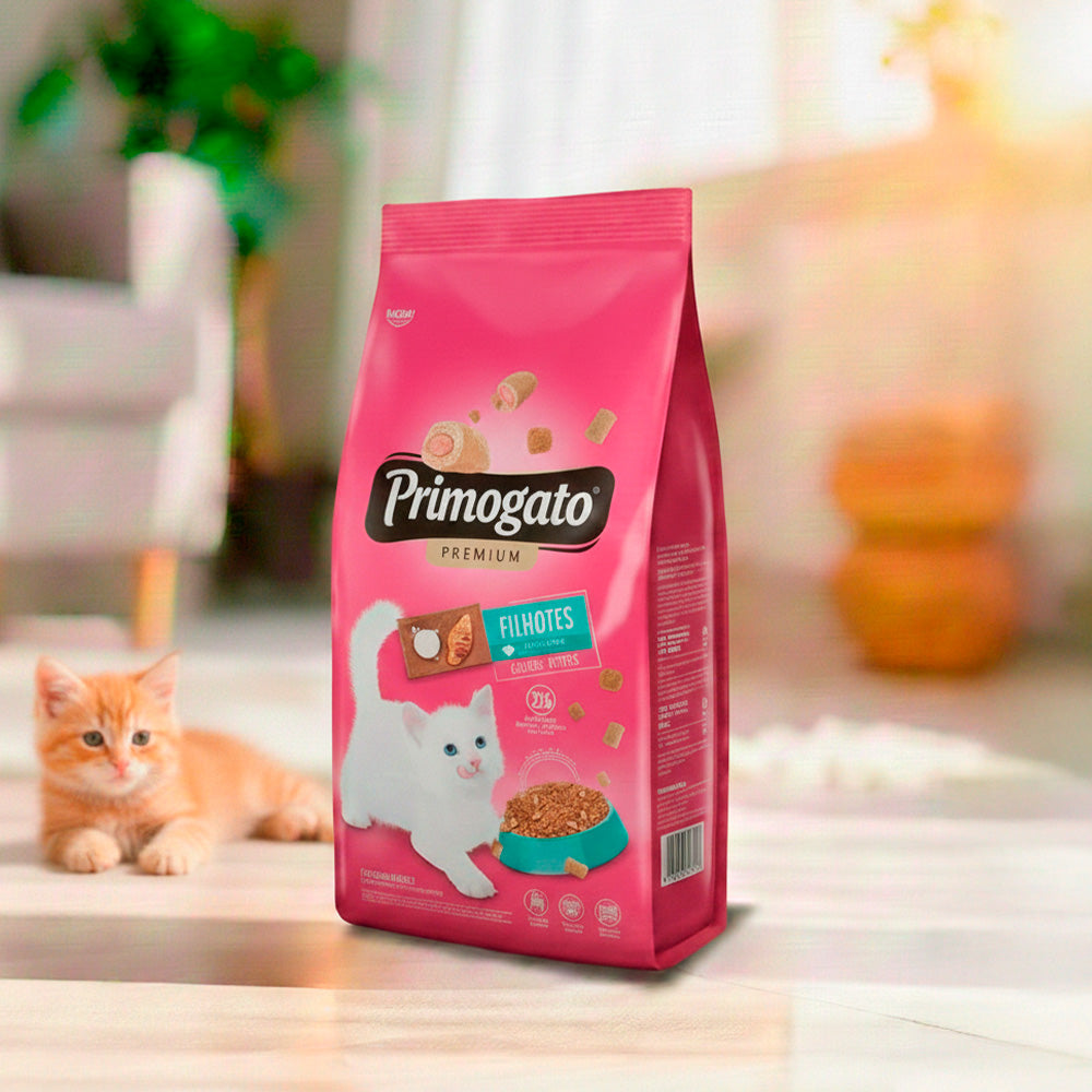 PRIMOGATO PREMIUM FILHOTES 1/2 KG POLLO Y LECHE