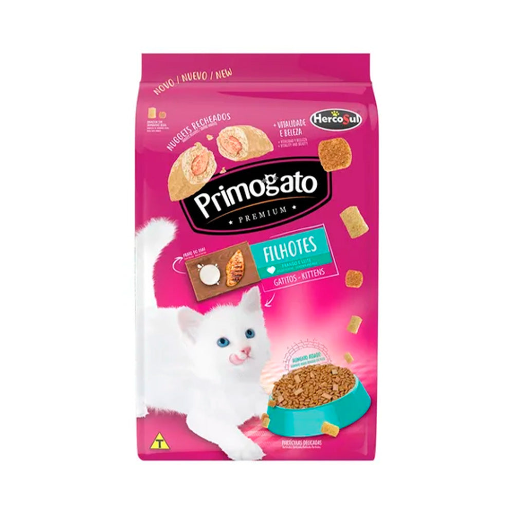 PRIMOGATO PREMIUM FILHOTES 1 KG POLLO Y LECHE