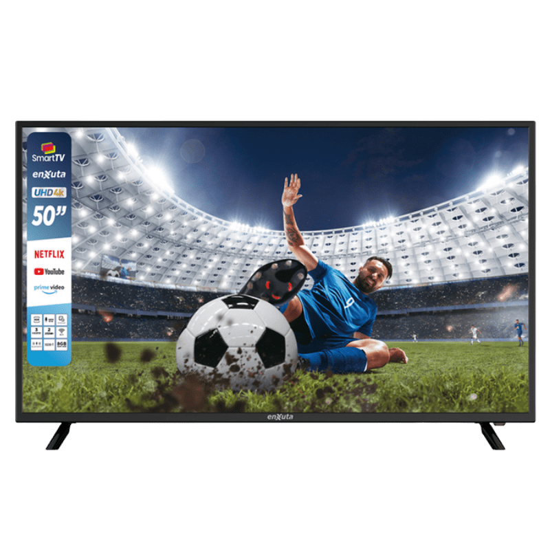 Smart TV LED 50” Smart Tv Ultra HD 4K – LEDENX1250SDF4KW – Enxuta – WebOS Hub