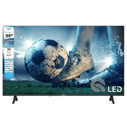 Smart TV QLED Smart TV 55” 4K – Enxuta – LEDENX1255SDF4KW