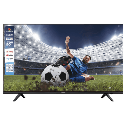 Smart TV 58″ Ultra HD 4K – LEDENX1258SDF4KW – Enxuta – WebOS Hub