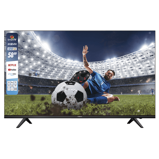 Smart TV 58″ Ultra HD 4K – LEDENX1258SDF4KW – Enxuta – WebOS Hub
