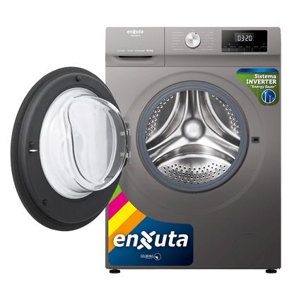 Lavarropas Carga Frontal Inverter – LENX161050S – Enxuta