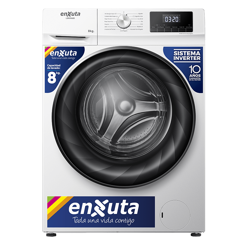 Lavarropas Carga frontal Inverter – LENX1685 – Enxuta