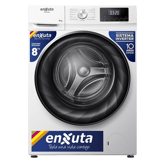 Lavarropas Carga frontal Inverter – LENX1685 – Enxuta