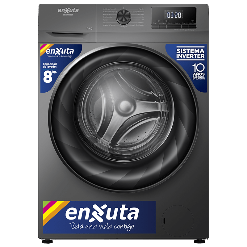 Lavarropas Carga Frontal – LENX1685T – Enxuta