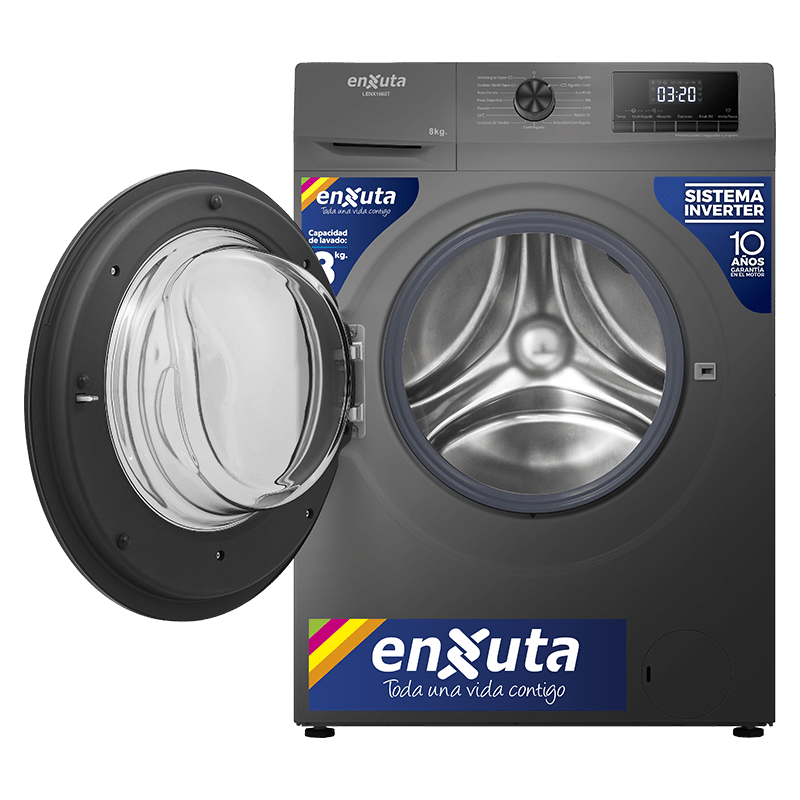 Lavarropas Carga Frontal – LENX1685T – Enxuta
