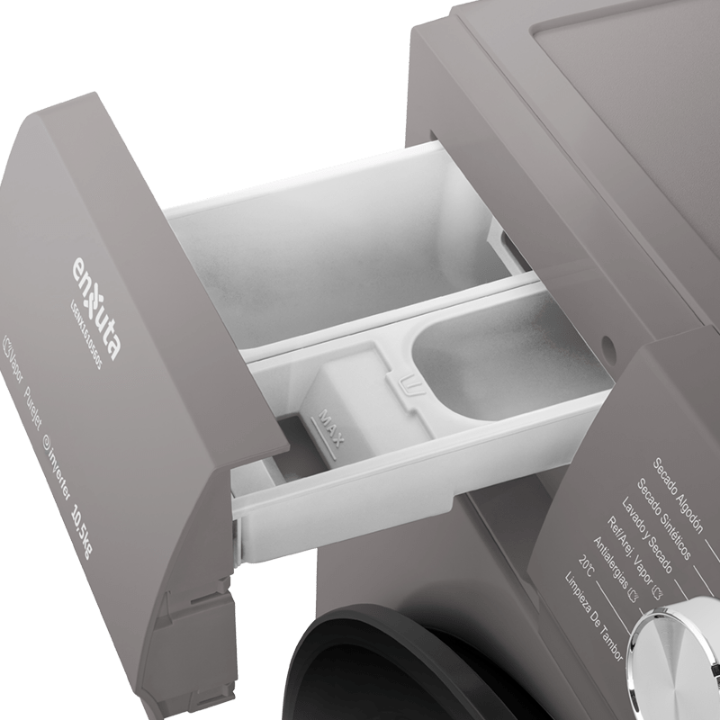 Lavasecarropas 6 Kgs. Inverter – Carga frontal – LSENX1610560S – Enxuta