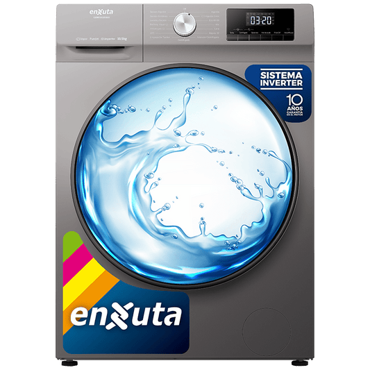 Lavasecarropas 6 Kgs. Inverter – Carga frontal – LSENX1610560S – Enxuta