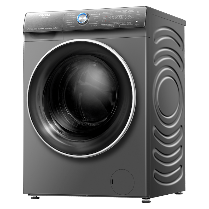 Lavasecarropas 12 kg Inverter – Carga frontal – LSENX161280S – Enxuta