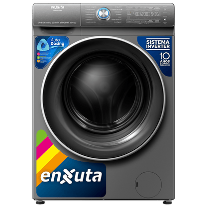 Lavasecarropas 12 kg Inverter – Carga frontal – LSENX161280S – Enxuta