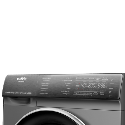 Lavasecarropas 12 kg Inverter – Carga frontal – LSENX161280S – Enxuta