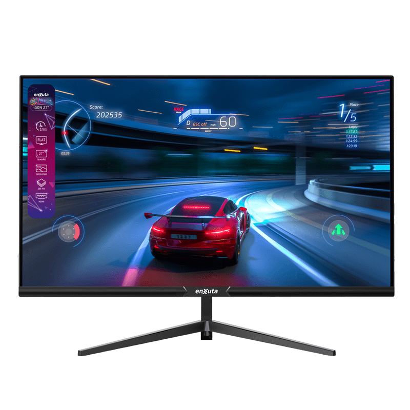Monitor Gamer IRON 27” Full HD Flat – MGIENX2827-165F – ENXUTA