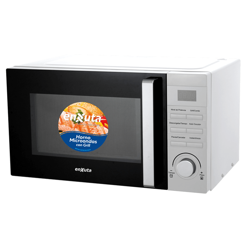 Microondas Control Digital con Grill Combinado – MOENX0323DGB-1 – Enxuta