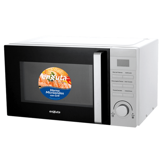 Microondas Control Digital con Grill Combinado – MOENX0323DGB-1 – Enxuta