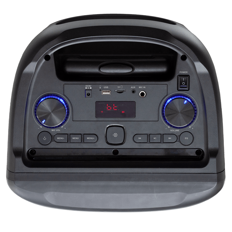 Party Box Portátil 12” Bluetooth, 400 Watts – PBENX291240 – ENXUTA