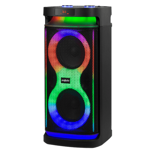 Party Box Portátil 6.5” x2  – Bluetooth, 400 Watts – PBENX2965D40 – Enxuta