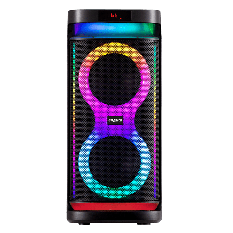 Party Box Portátil 6.5” x2  – Bluetooth, 400 Watts – PBENX2965D40 – Enxuta