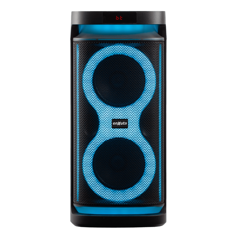 Party Box Portátil 6.5” x2  – Bluetooth, 400 Watts – PBENX2965D40 – Enxuta