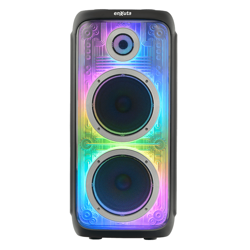 Party box Portátil 8”x2 Bluetooth, 1.000 Watts – PBENX2982100 – Enxuta