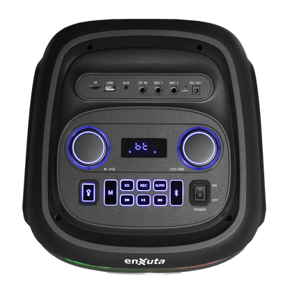 Party box Portátil 8”x2 Bluetooth, 1.000 Watts – PBENX2982100 – Enxuta