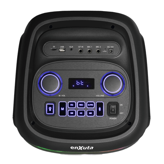 Party box Portátil 8”x2 Bluetooth, 1.000 Watts – PBENX2982100 – Enxuta