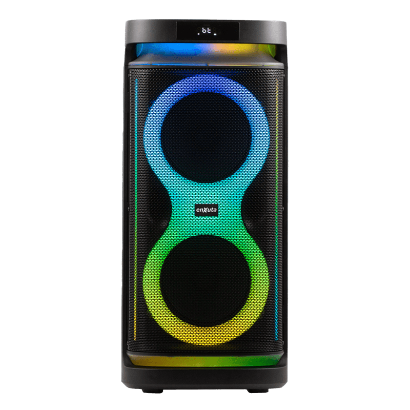 Party box Portátil 8”x2 Bluetooth, 1.000 Watts – PBENX298D100 – ENXUTA