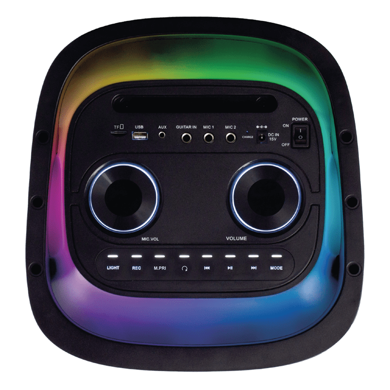 Party box Portátil 8”x2 Bluetooth, 1.000 Watts – PBENX298D100 – ENXUTA
