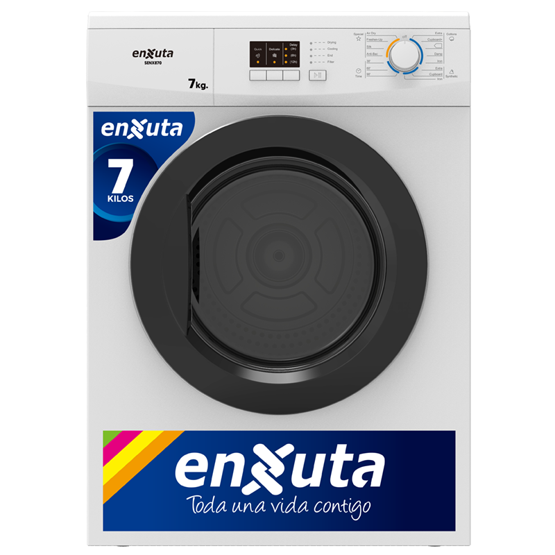 Secarropas Carga Frontal – SENX870 – ENXUTA