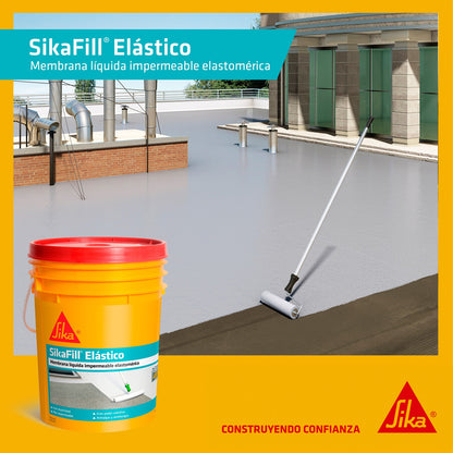 MEMBRANA LIQUIDA SIKAFILL ELÁSTICO 400% 4K BLANCO