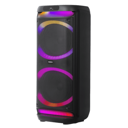 Torre de sonido portátil 10” x2 Bluetooth, 1000 Watts – TSENX2910D100 – Enxuta