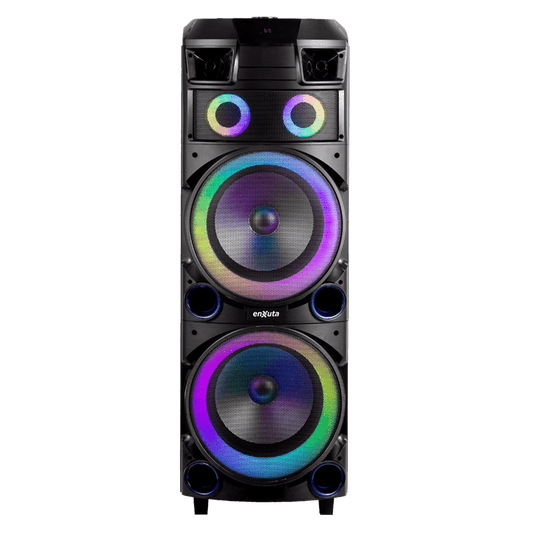 Torre de sonido 12” x2 Bluetooth, 800 Watts – TSENX2912D100 – ENXUTA