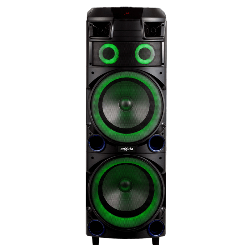 Torre de sonido 12” x2 Bluetooth, 800 Watts – TSENX2912D100 – ENXUTA
