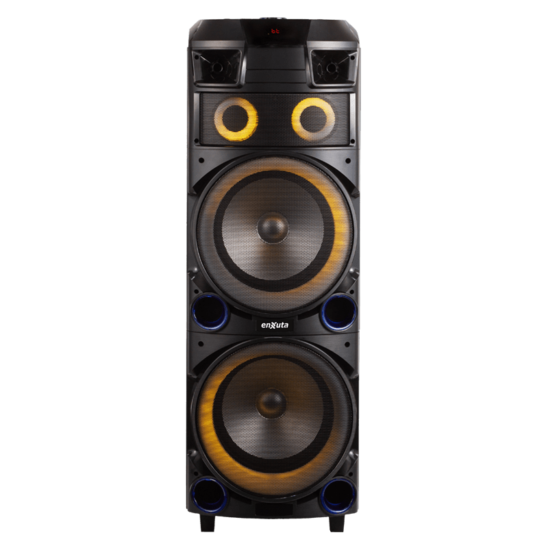 Torre de sonido 12” x2 Bluetooth, 800 Watts – TSENX2912D100 – ENXUTA