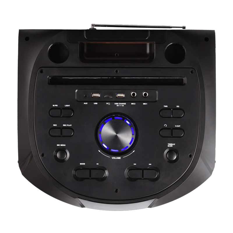 Torre de sonido 12” x2 Bluetooth, 800 Watts – TSENX2912D100 – ENXUTA