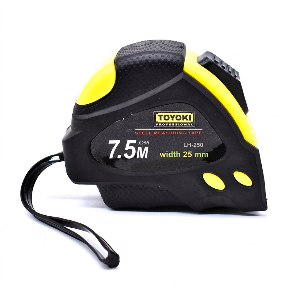 CINTA METRICA 7.5M TOYOKI FORRADA EN GOMA LH-250