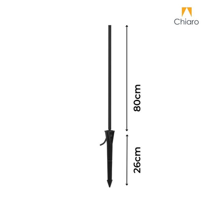 ACCESORIO PINCHO JARDIN ESTACA LARGA 80CM