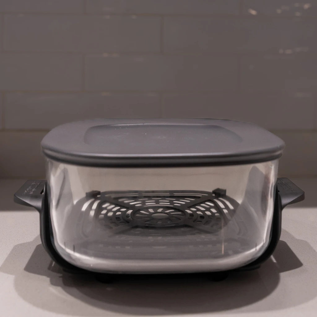 airfryer 4,5L freidora sin aceite con cesto de vidrio