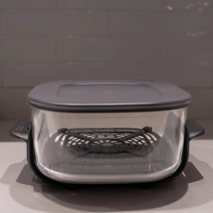 airfryer 4,5L freidora sin aceite con cesto de vidrio