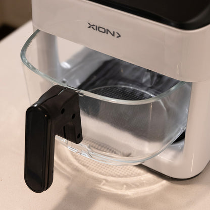 airfryer freidora sin aceite cesto de vidrio