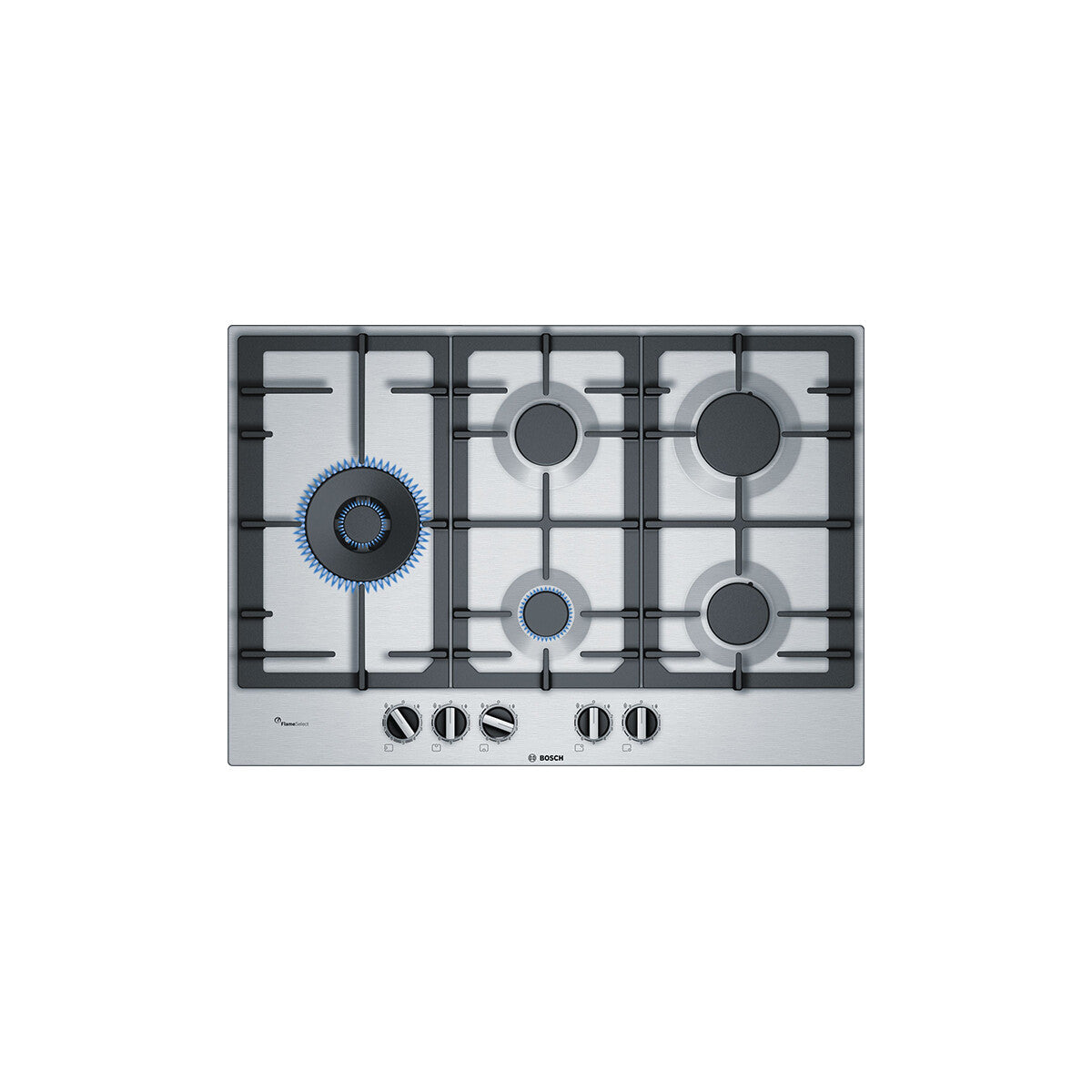 Anafe a gas Bosch PCS7A5B90 Inox 75 cm