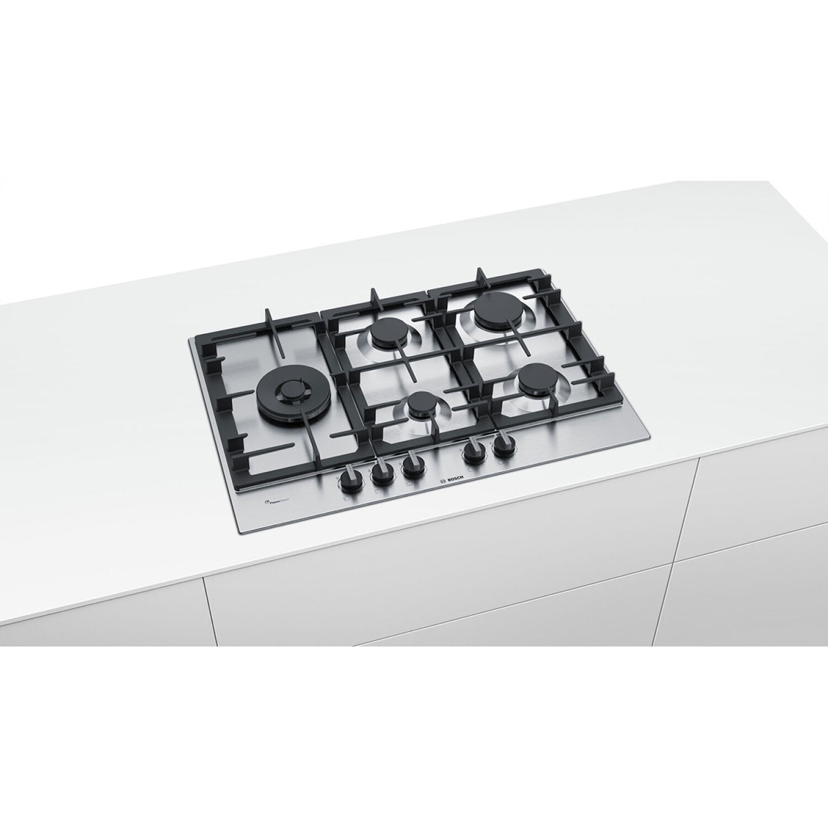 Anafe a gas Bosch PCS7A5B90 Inox 75 cm