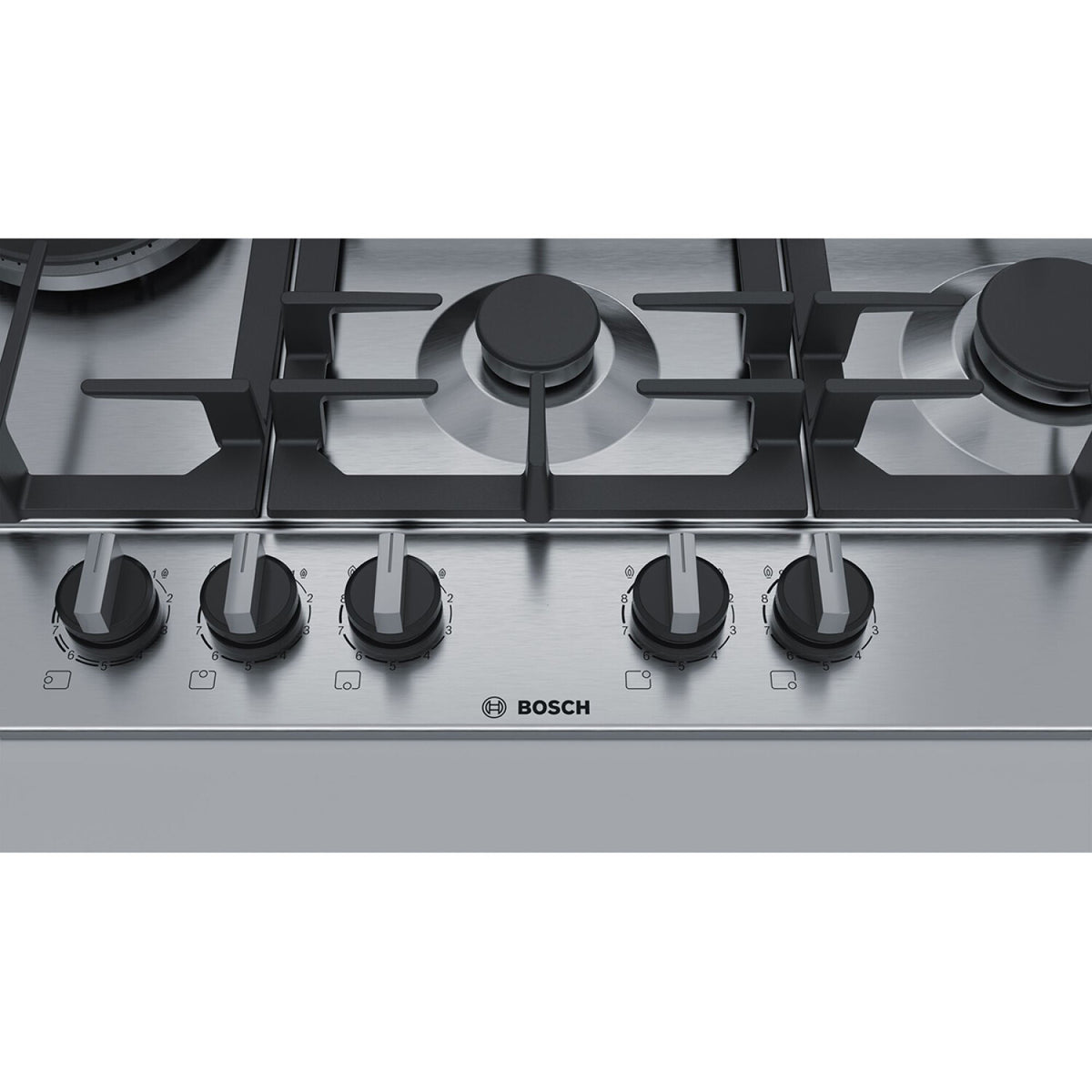 Anafe a gas Bosch PCS7A5B90 Inox 75 cm