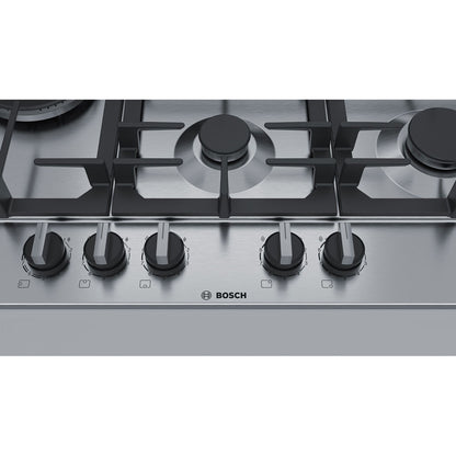 Anafe a gas Bosch PCS7A5B90 Inox 75 cm