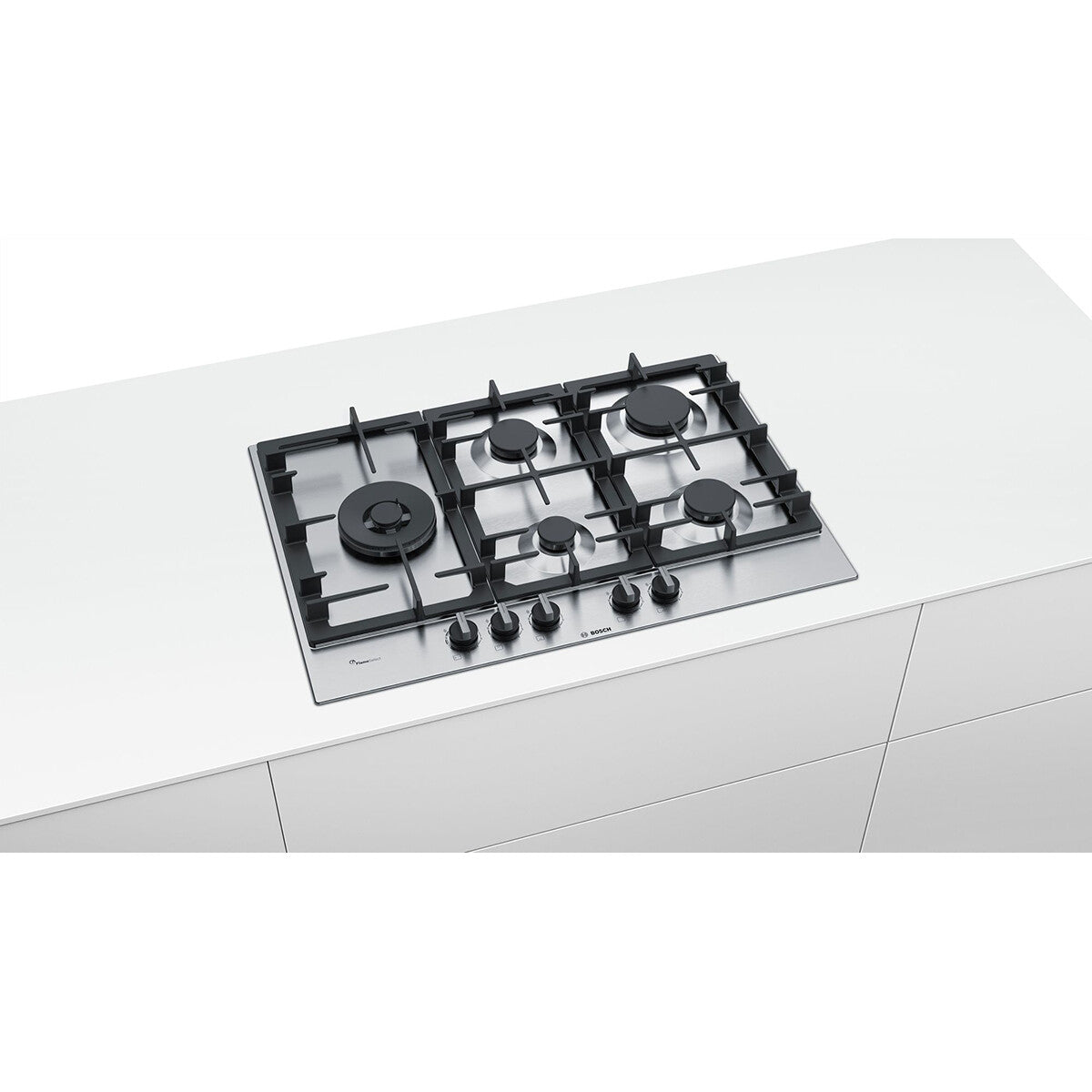 Anafe a gas Bosch PCS7A5B90 Inox 75 cm
